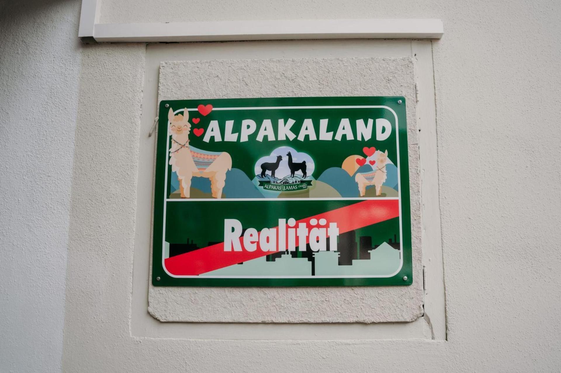 Alpakas, Lamas Und Rentiere Zum Gruenen See Grossdorf  エクステリア 写真